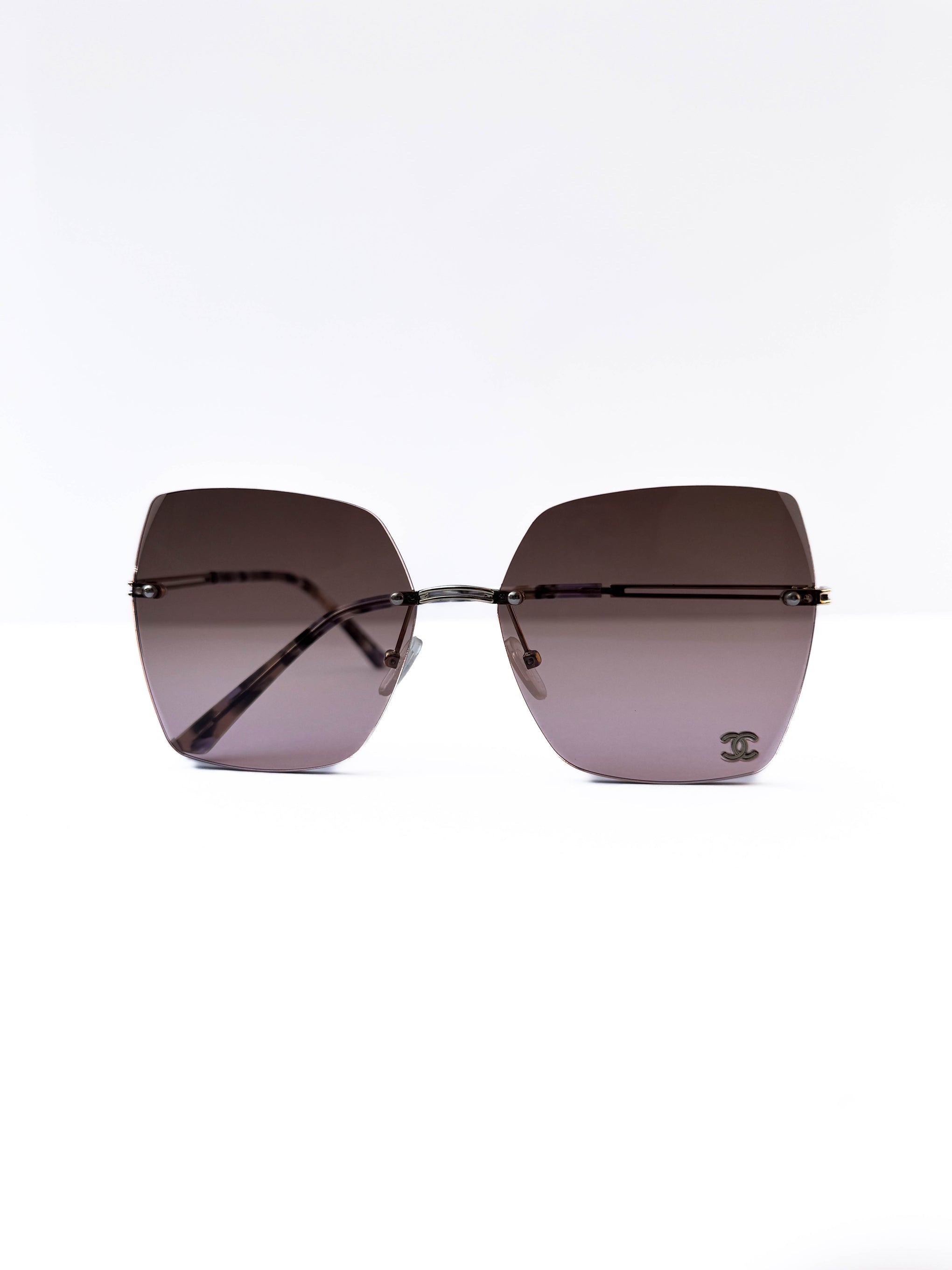 Channel Rimless Sunglasses