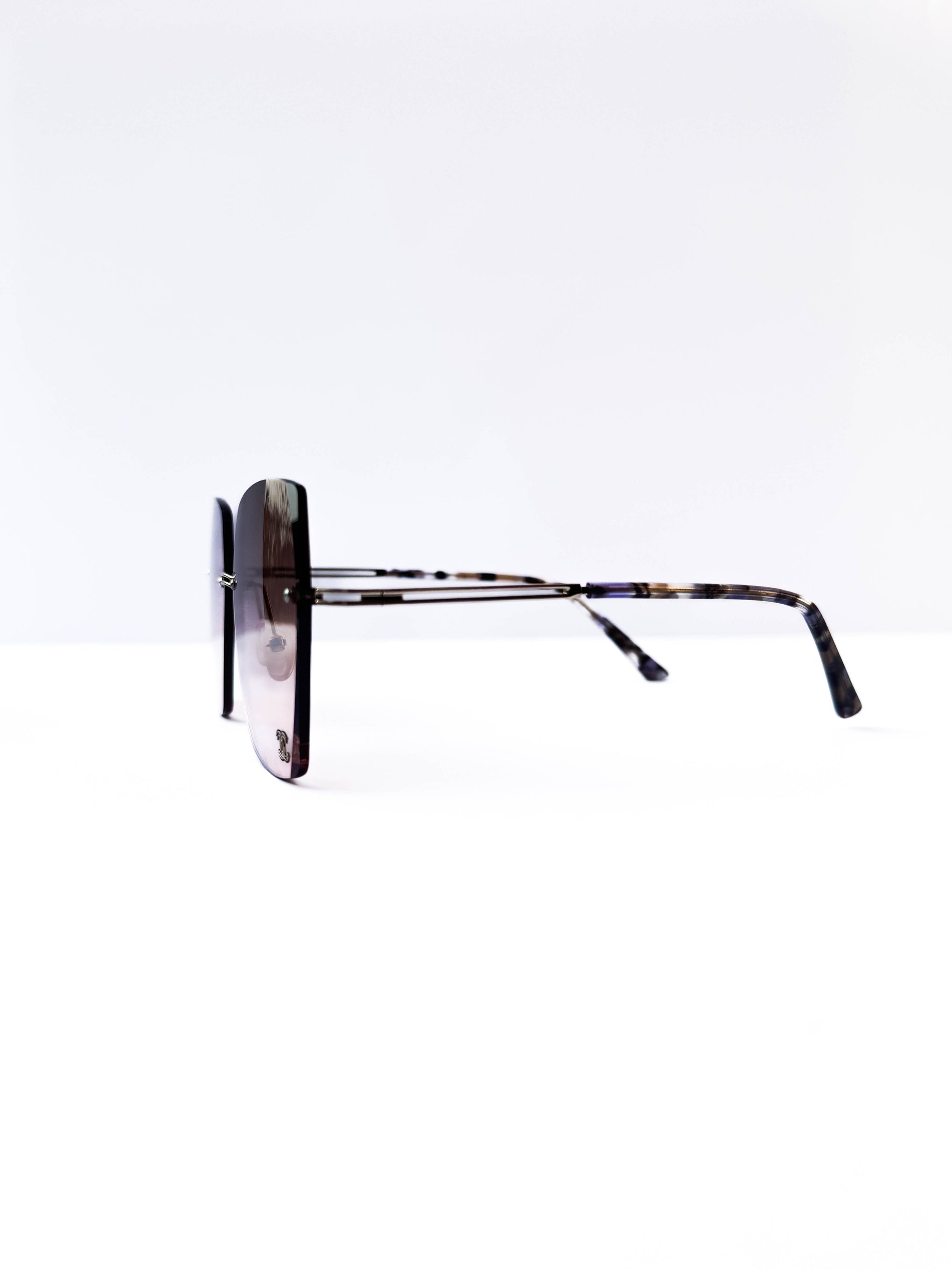 Channel Rimless Sunglasses