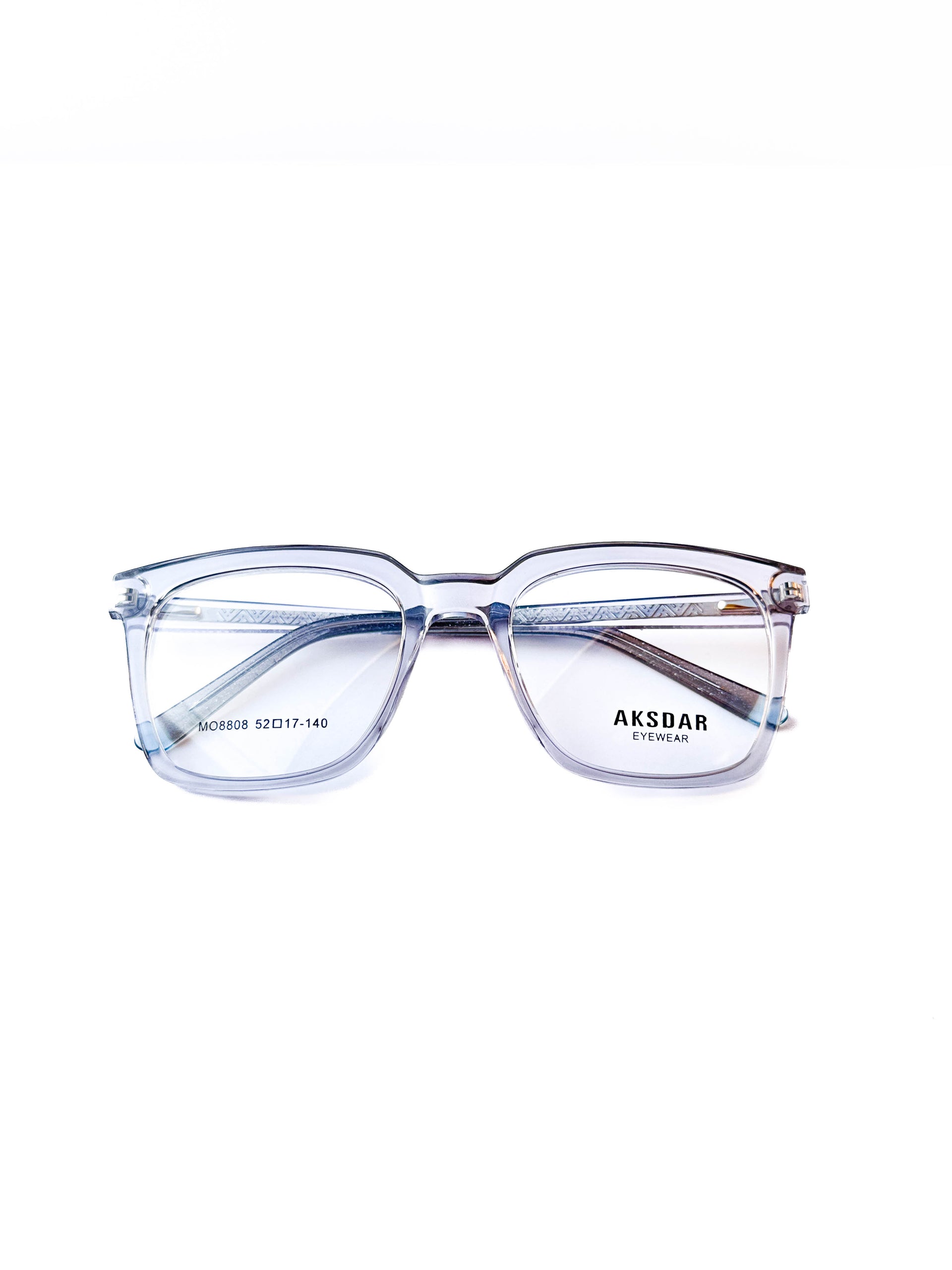 Transparent Square Glasses 001