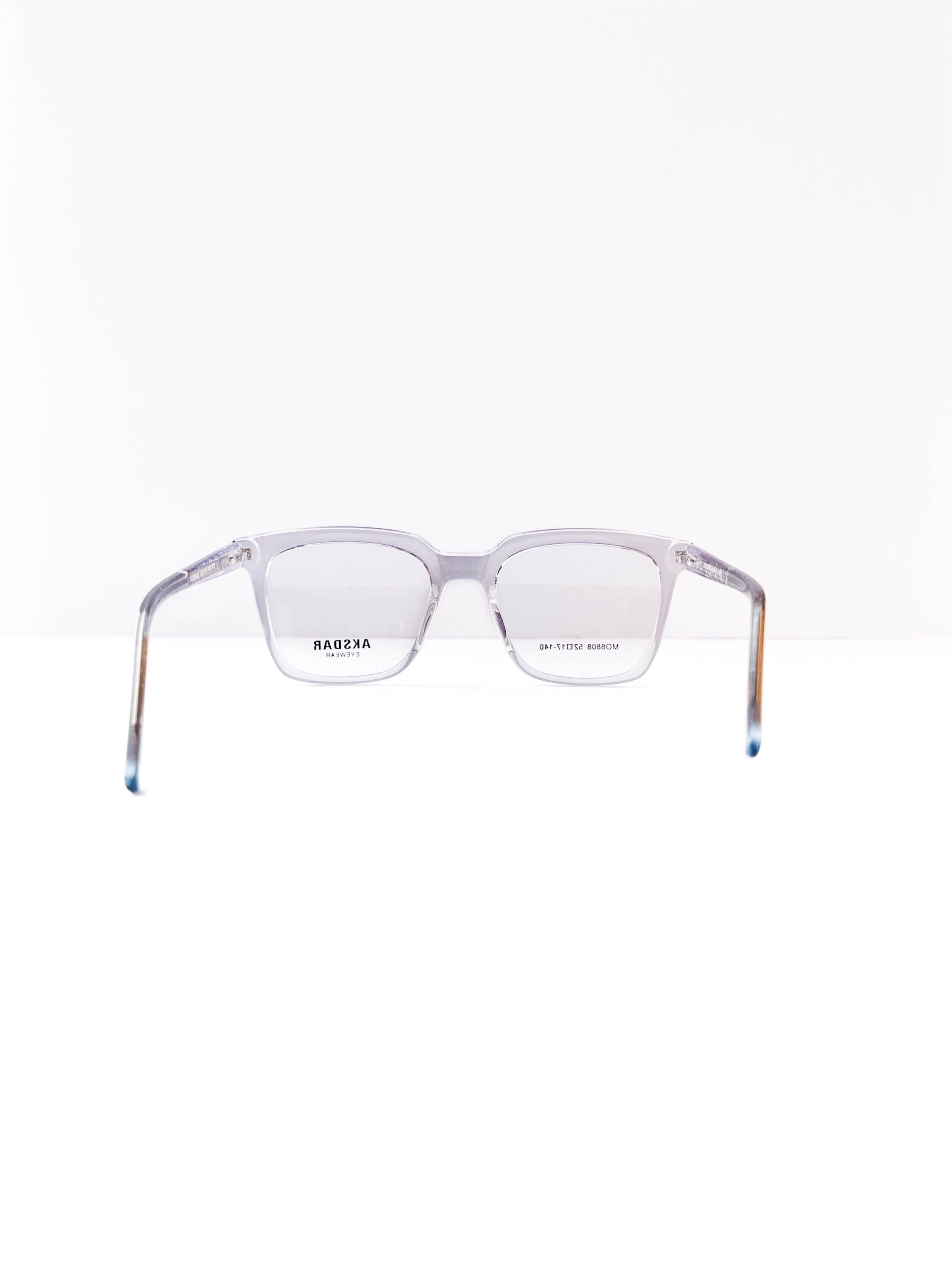 Transparent Square Glasses 001