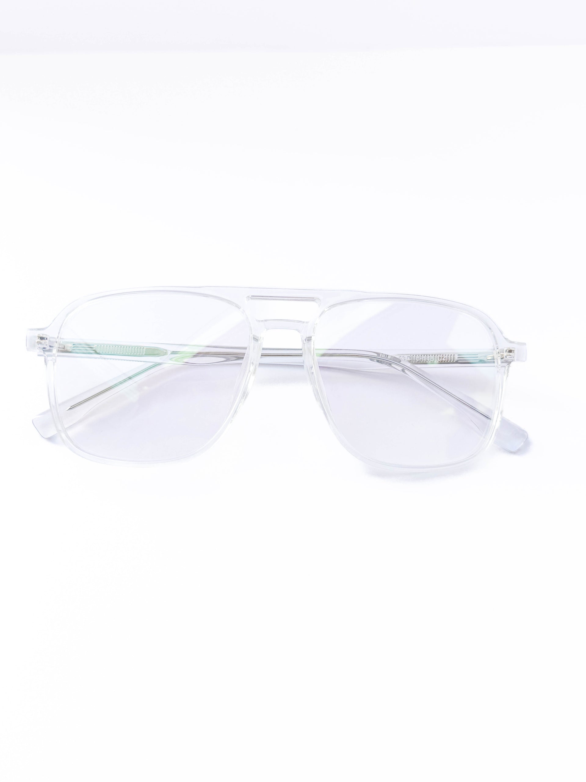 Transparent Frame With Anti Blue Lenses