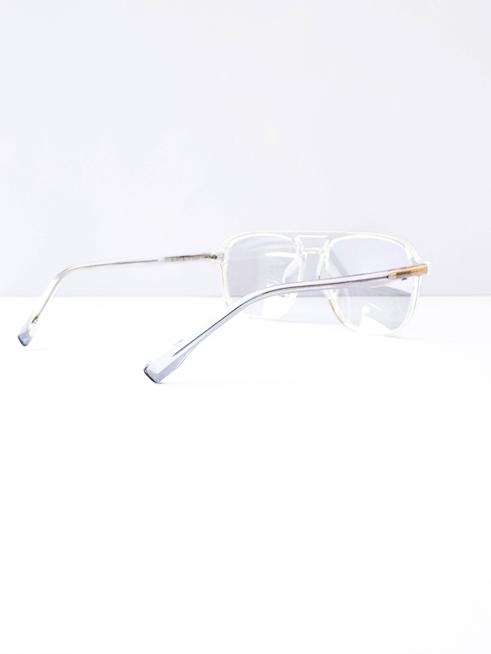 Transparent Frame With Anti Blue Lenses