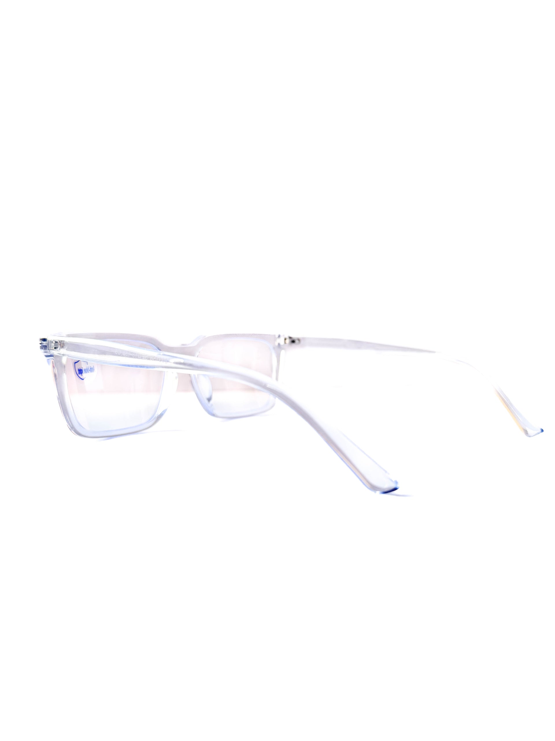 Transparent Blue Glasses with Anti-Blue Light lenses